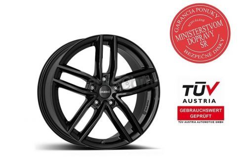 DEZENT TR black 7.00x17 5x108.00 ET48