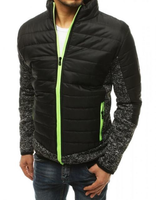 Čierna prechodná bunda.