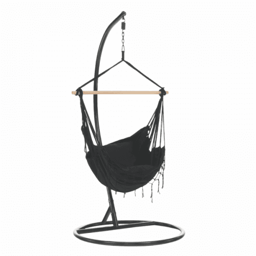 Závěsné křeslo, tmavě šedá, OFRAME