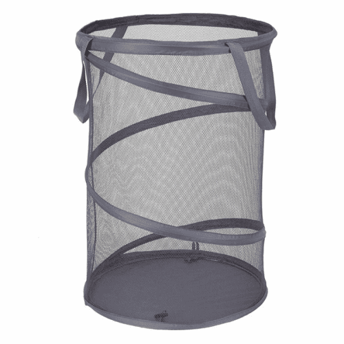 Koš na prádlo, šedá, FOREL