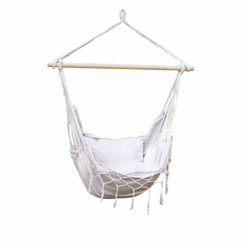 Závěsné křeslo, starorůžová, OFRAME