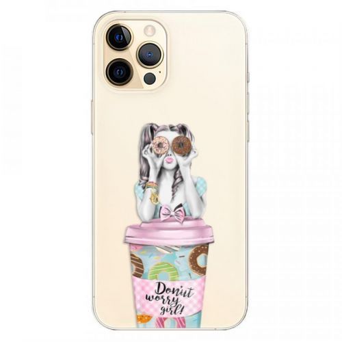 Odolné silikónové puzdro iSaprio - Donut Worry - iPhone 12 Pro