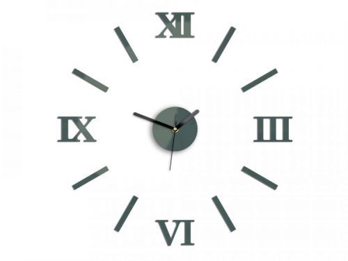 Moderné nástenné hodiny NUMBER HMCNH024-gray