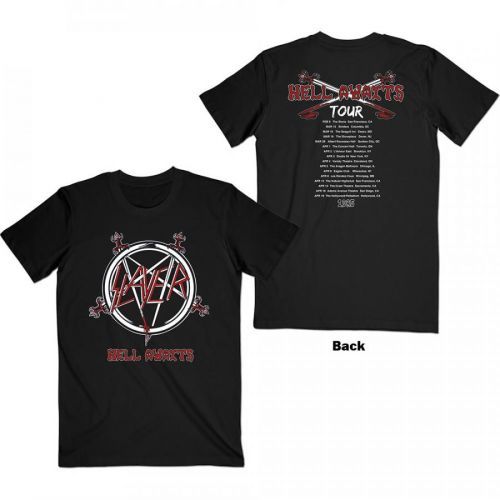 Slayer - Tričko Hell Awaits Tour - Muž, Unisex, Čierna, XXL