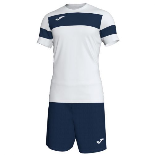 SET ACADEMY II WHITE-DARK NAVY S/S biela-modrá 2XS