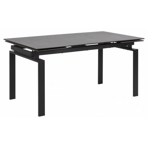 Rozkládací stůl Huddersfield 160-240x85 cm černý