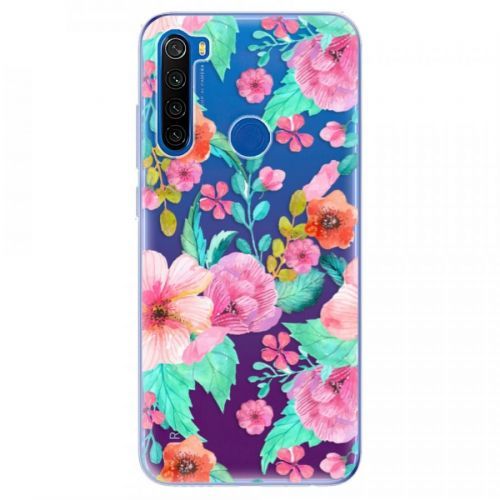 Odolné silikónové puzdro iSaprio - Flower Pattern 01 - Xiaomi Redmi Note 8T