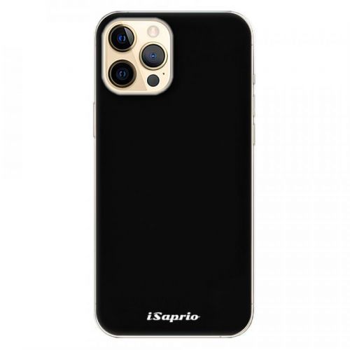 Odolné silikónové puzdro iSaprio - 4Pure - černý - iPhone 12 Pro Max