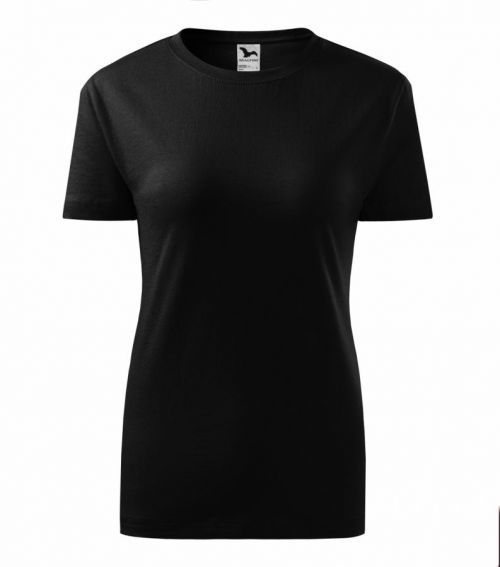 Triko dámske Malfini Classic New - čierne, XL