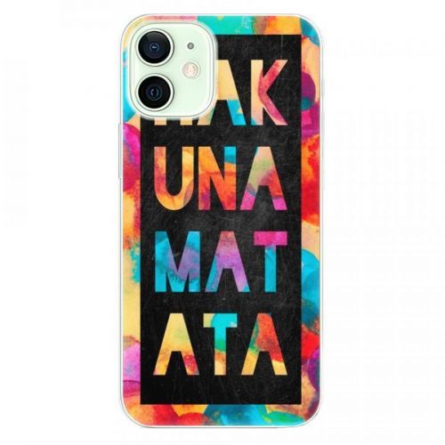 Odolné silikónové puzdro iSaprio - Hakuna Matata 01 - iPhone 12