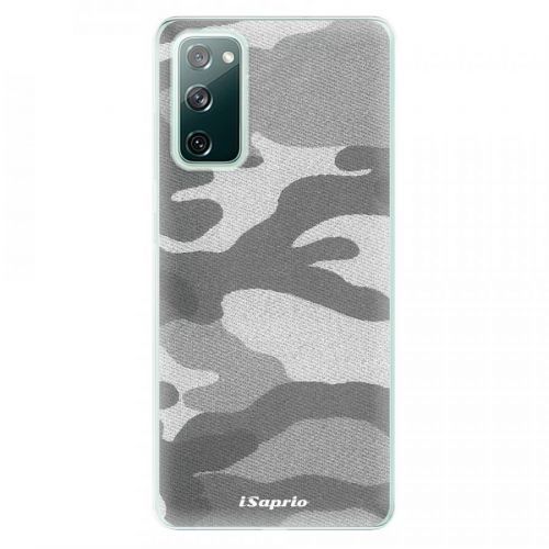 Odolné silikónové puzdro iSaprio - Gray Camuflage 02 - Samsung Galaxy S20 FE
