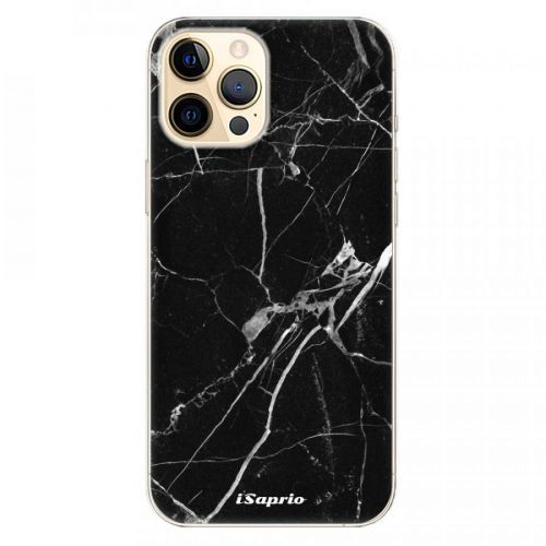 Odolné silikónové puzdro iSaprio - Black Marble 18 - iPhone 12 Pro