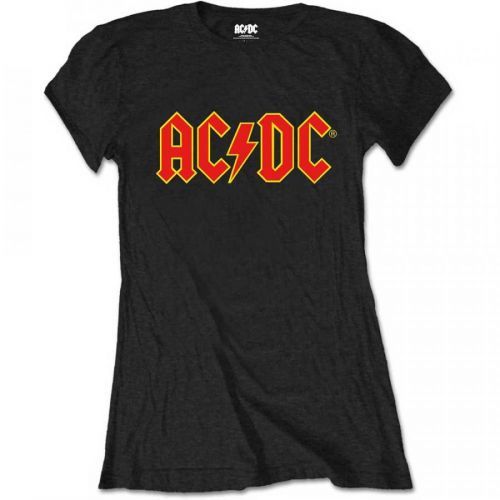 AC/DC - Tričko Logo - Žena, Čierna, XXL