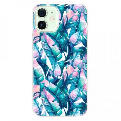 Odolné silikónové puzdro iSaprio - Palm Leaves 03 - iPhone 12