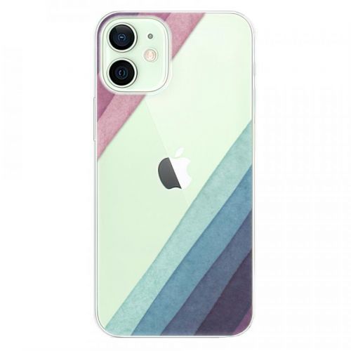 Odolné silikónové puzdro iSaprio - Glitter Stripes 01 - iPhone 12