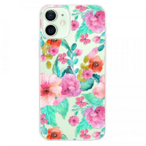 Odolné silikónové puzdro iSaprio - Flower Pattern 01 - iPhone 12