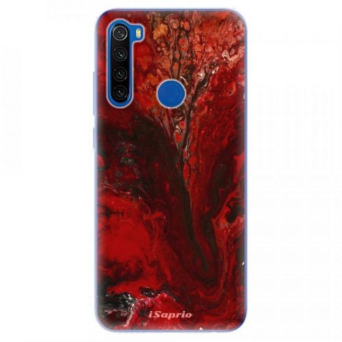 Odolné silikónové puzdro iSaprio - RedMarble 17 - Xiaomi Redmi Note 8T