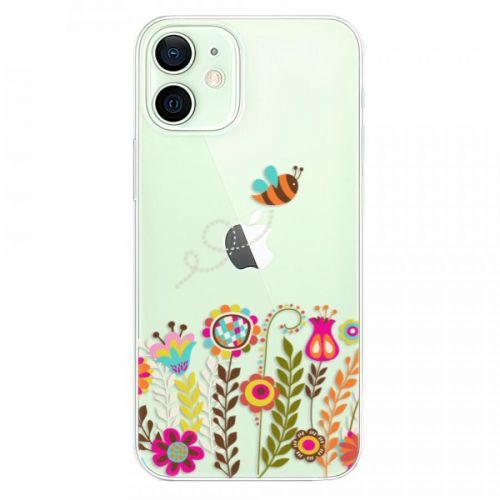 Odolné silikónové puzdro iSaprio - Bee 01 - iPhone 12