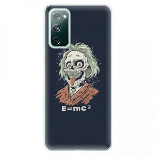 Odolné silikónové puzdro iSaprio - Einstein 01 - Samsung Galaxy S20 FE