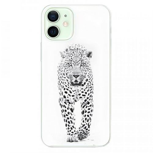 Odolné silikónové puzdro iSaprio - White Jaguar - iPhone 12 mini