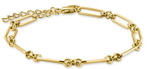 Rosefield Pozlátený náramok s veľkými očkami TOCCOMBO JJTBCG-J440