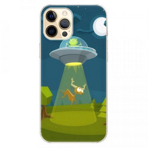 Odolné silikónové puzdro iSaprio - Alien 01 - iPhone 12 Pro