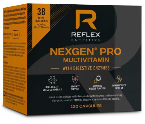 Reflex Nutrition Reflex Nexgen Pro Digestive Enzymes 120 kapslí