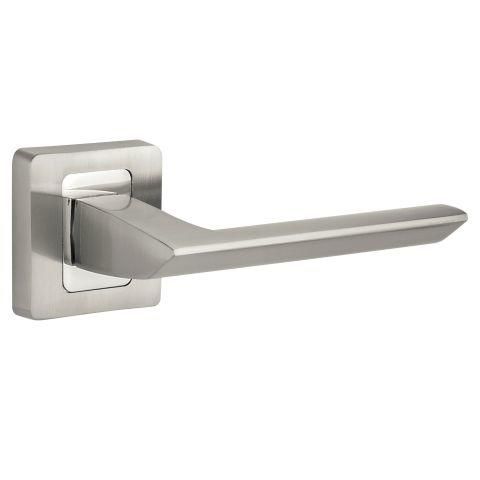 Dverová kľučka Quanta R62 nikiel/sat/chróm