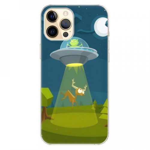 Odolné silikónové puzdro iSaprio - Alien 01 - iPhone 12 Pro Max