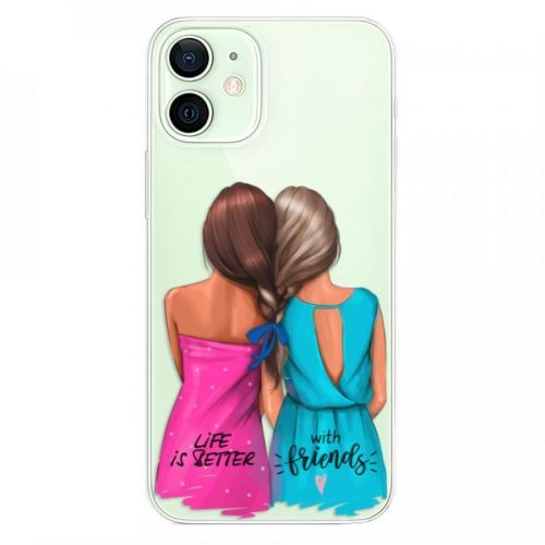 Odolné silikónové puzdro iSaprio - Best Friends - iPhone 12
