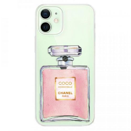 Odolné silikónové puzdro iSaprio - Chanel Rose - iPhone 12 mini