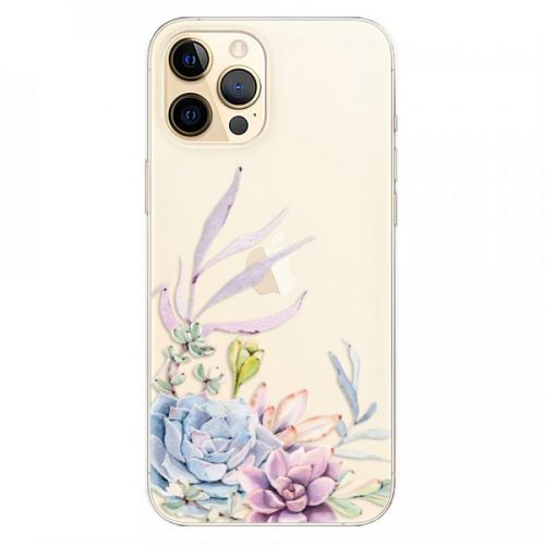 Odolné silikónové puzdro iSaprio - Succulent 01 - iPhone 12 Pro