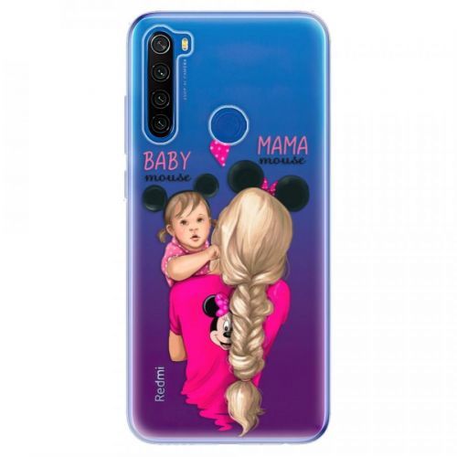 Odolné silikónové puzdro iSaprio - Mama Mouse Blond and Girl - Xiaomi Redmi Note 8T
