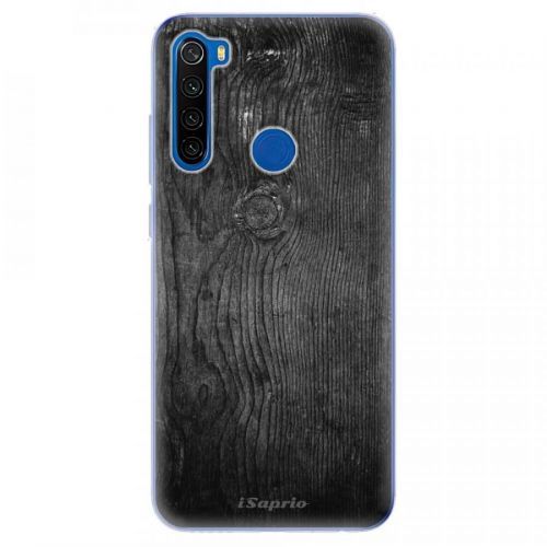 Odolné silikónové puzdro iSaprio - Black Wood 13 - Xiaomi Redmi Note 8T
