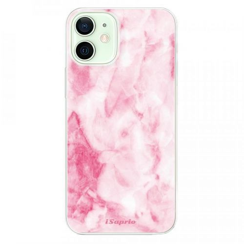 Odolné silikónové puzdro iSaprio - RoseMarble 16 - iPhone 12 mini