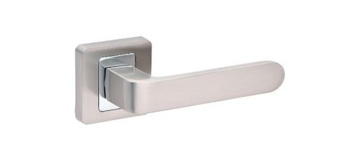 Dverová kľučka Agnes R62 nikiel/sat/chróm