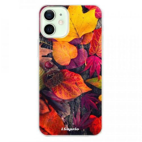 Odolné silikónové puzdro iSaprio - Autumn Leaves 03 - iPhone 12 mini