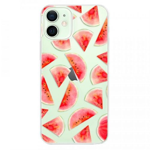 Odolné silikónové puzdro iSaprio - Melon Pattern 02 - iPhone 12 mini