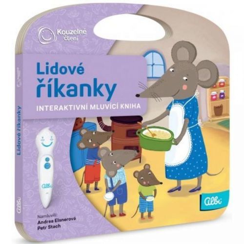 Albi Kúzelné čítanie Kniha Ľudové riekanky 1