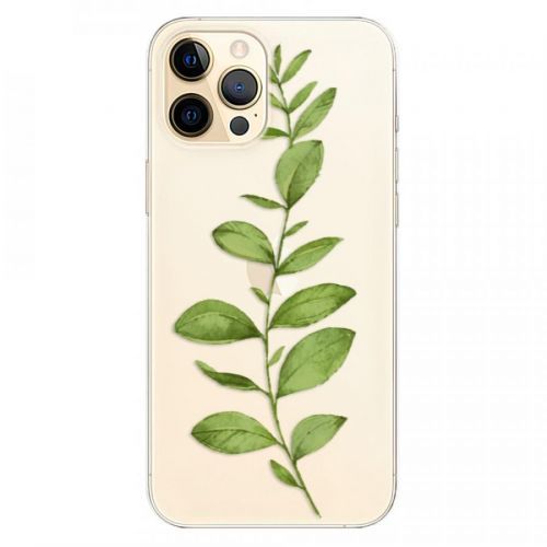 Odolné silikónové puzdro iSaprio - Green Plant 01 - iPhone 12 Pro Max