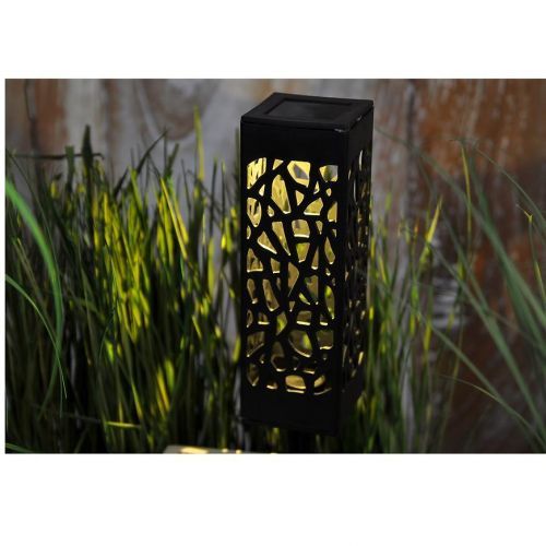 45NV LAMPA SOLARNA 6*6*29CM ST-82448 AŻUROWA