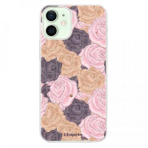 Odolné silikónové puzdro iSaprio - Roses 03 - iPhone 12 mini