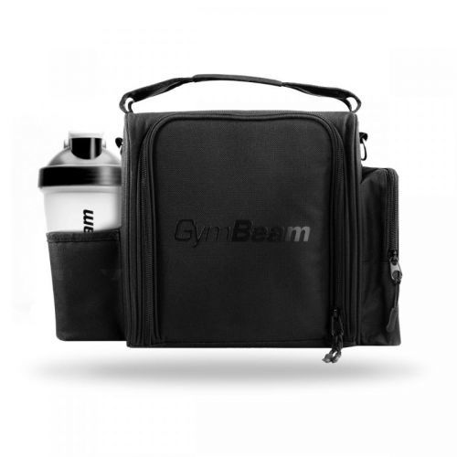 GymBeam Taška na jedlo FIT Prep Black