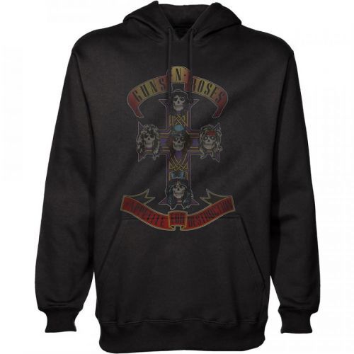 Guns N’ Roses - Mikina Appetite for Destruction - Muž, Unisex, Čierna, XXL
