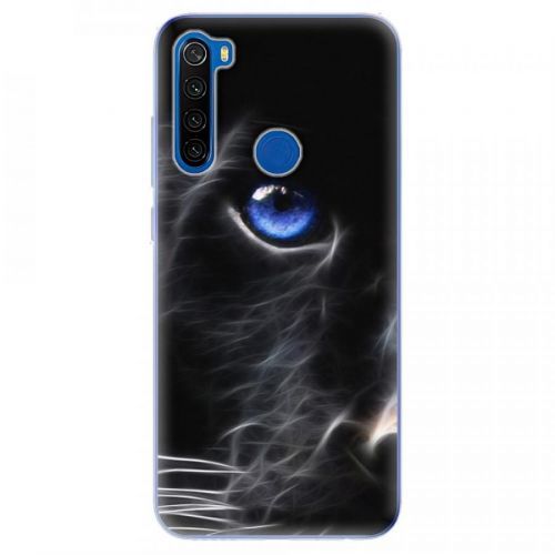 Odolné silikónové puzdro iSaprio - Black Puma - Xiaomi Redmi Note 8T