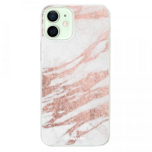 Odolné silikónové puzdro iSaprio - RoseGold 10 - iPhone 12 mini