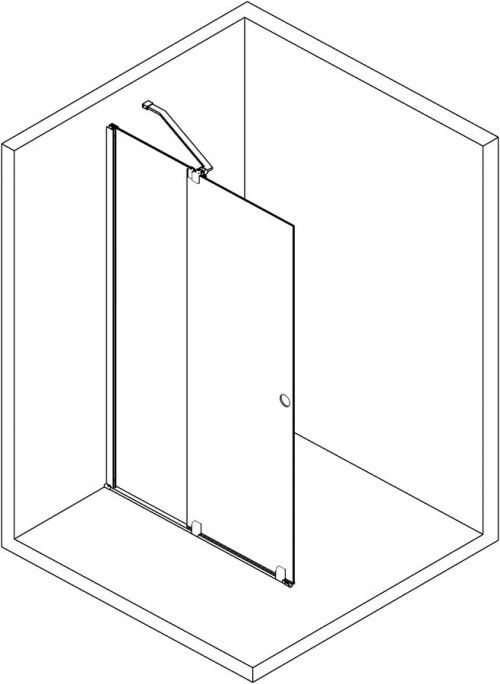 POLYSAN - MODULAR SHOWER zástěna s pojezdy 1600 mm (MS5-160)