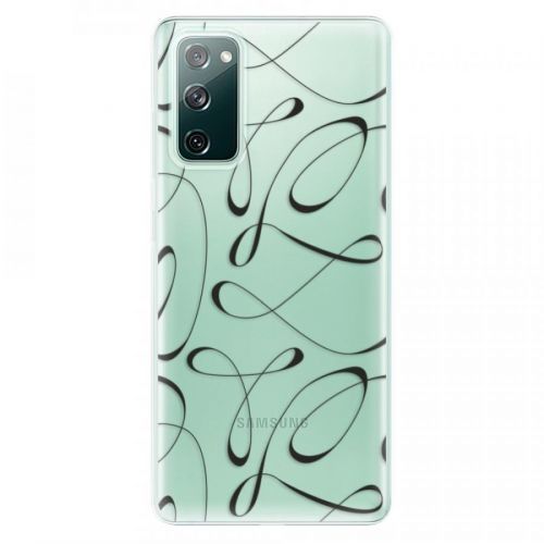 Odolné silikónové puzdro iSaprio - Fancy - black - Samsung Galaxy S20 FE