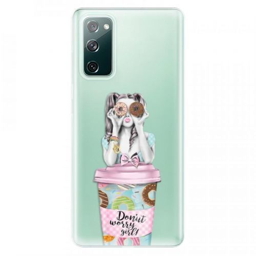 Odolné silikónové puzdro iSaprio - Donut Worry - Samsung Galaxy S20 FE
