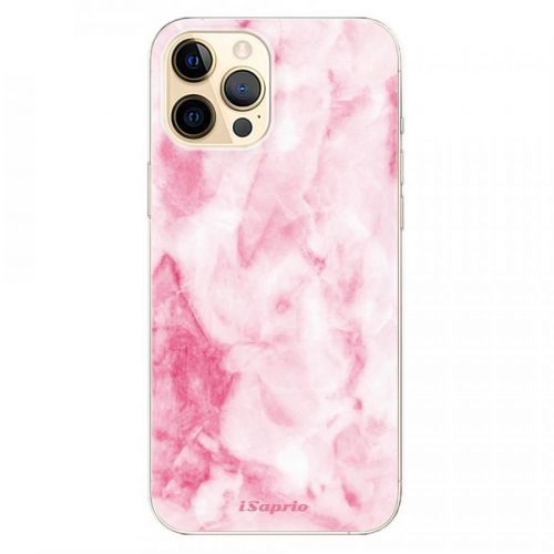 Odolné silikónové puzdro iSaprio - RoseMarble 16 - iPhone 12 Pro Max